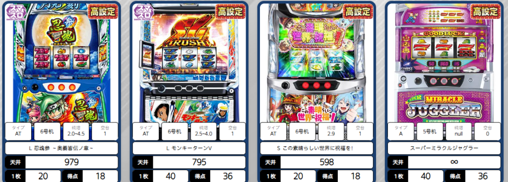 アツパチ 高設定