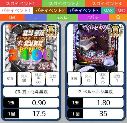 アツパチ ジャックポット対象台